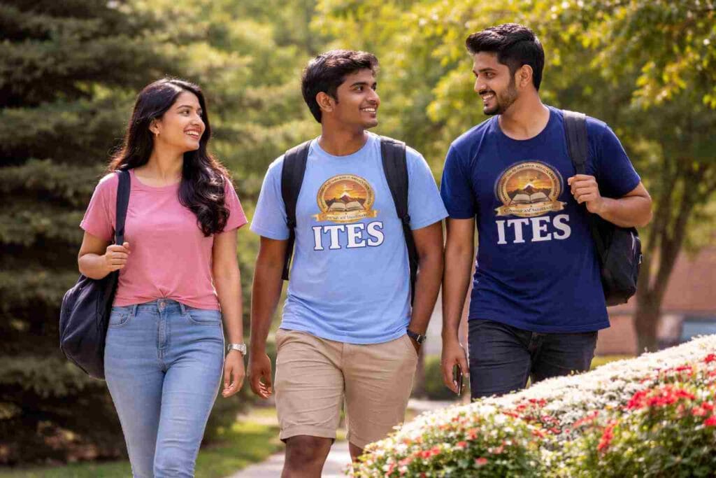 campus tour banner visit ITES Group of Institutes Kullu